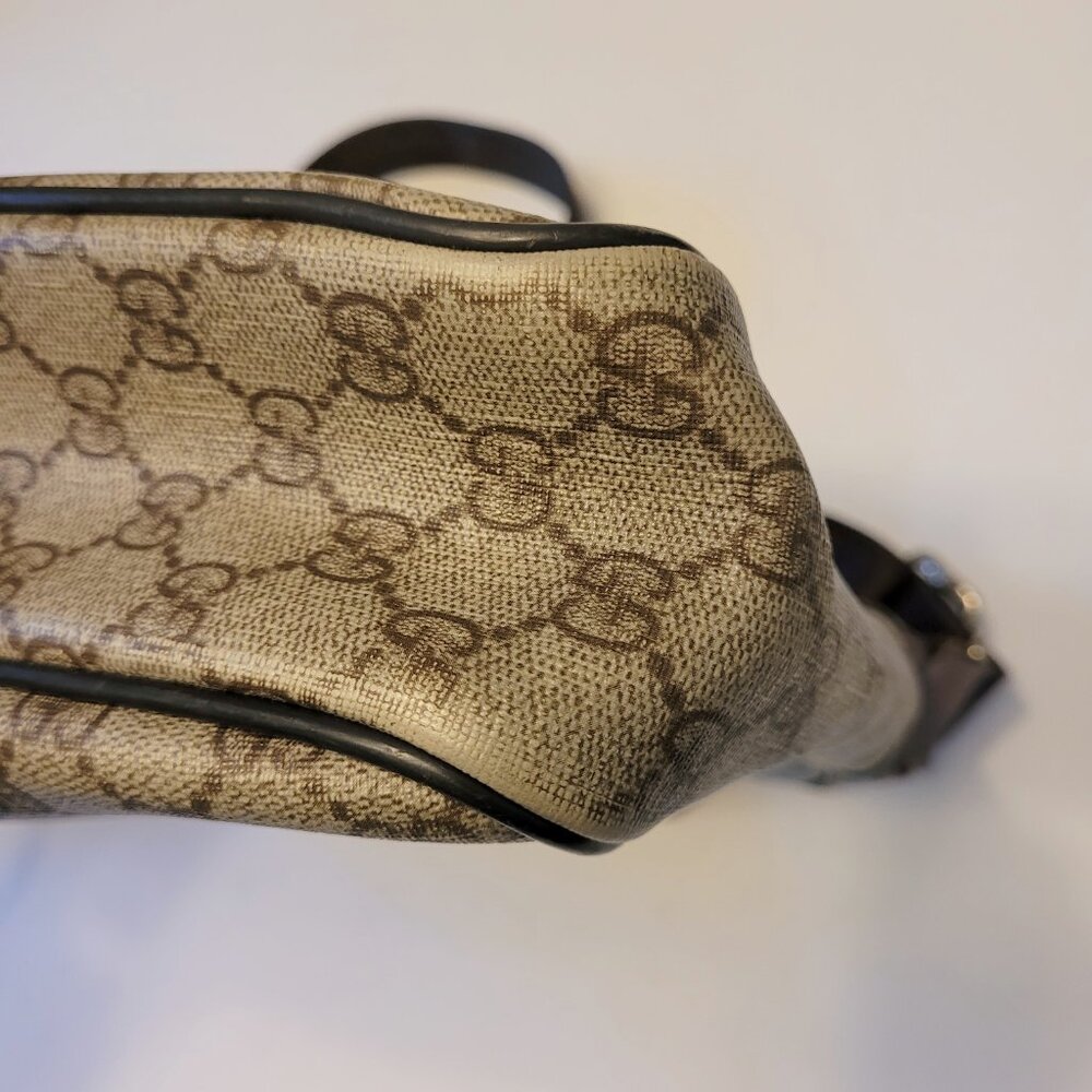 Gucci GG Supreme Coated Canvas Crossbody Bag AS-IS - Picture 3 of 15